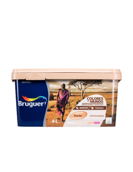 COLORES del MUNDO 4 L KENIA  MATIZ MARRON