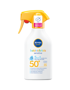 BRONCEADOR NIVEA PISTOLA 270 ml F-50 NIÑOS PROTEGE - CUIDA