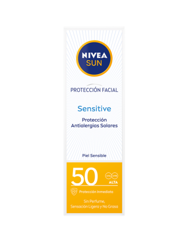BRONCEADOR NIVEA TB. 50 F-50 FACIAL SENSITIVE