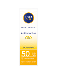 BRONCEADOR NIVEA TB. 50 F-50 FACIAL ANTIMANCHAS