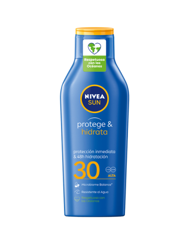 BRONCEADOR NIVEA 400 ml F-30 LECHE