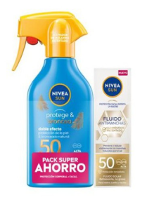 BRONCEADOR NIVEA PACK PISTALLA F-50C. FACIAL TB. 5O F-50