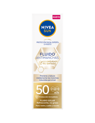 BRONCEADOR NIVEA TB. 40 F-50 FACIAL SENSITIVE