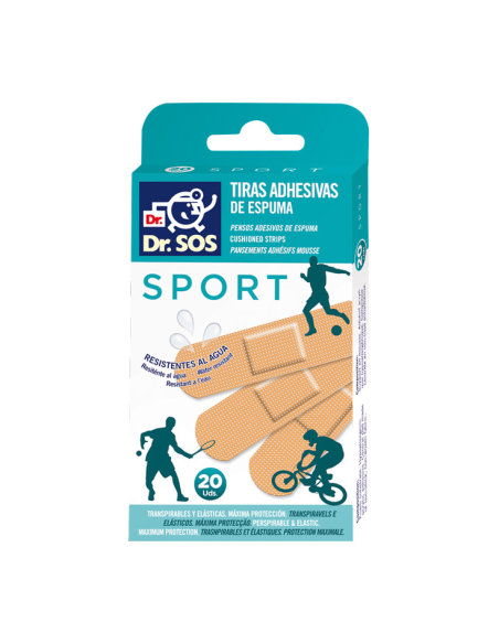 TIRITAS DR SOS  ESTUCHE 20 uds SPORT