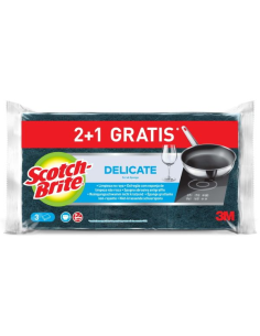 ESTROPAJO SCOTH BRITE NO RAYA CON ESPONJA 21 uds 2
