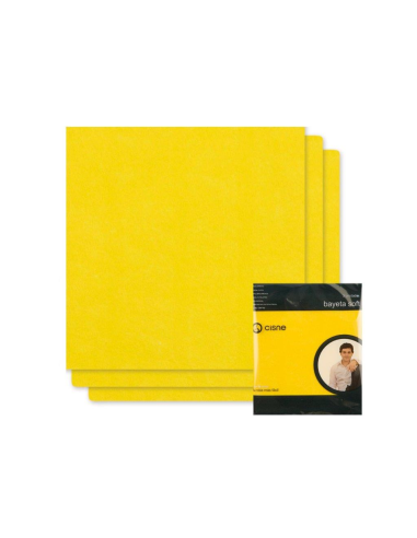 BAYETA CISNE AMARILLA LOTE 3 UNIDADES