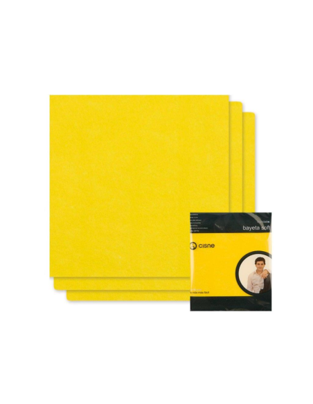 PANO CISNE AMARELO LOTE 3 UN.