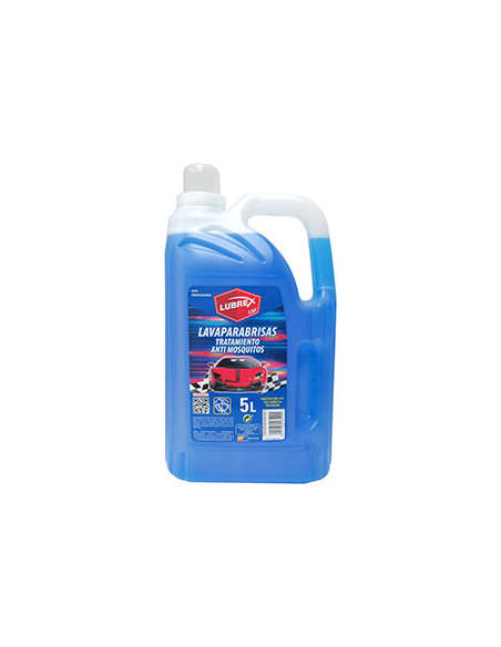 LAVA-PÁRA-BRISAS LUBREX GF. 5 LT. REPELENTES DE MOSQUITOS