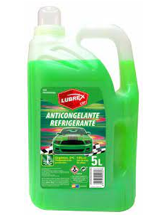 ANTICONGELANTE LUBREX GF. 5 LT. 10% 2