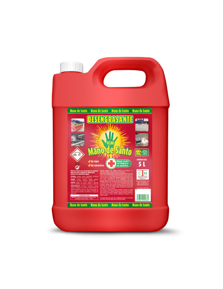 QUITA GRASA MANO DE SANTO GARRAFA 5 L