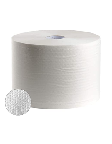 TOALLA CHEMINE 2 hojas 130m CON MANDRIL 6 uds