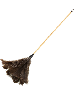 PLUMERO AVESTRUZ 1ª CALIDAD Nº 4-B VARILLA 60 cm 2