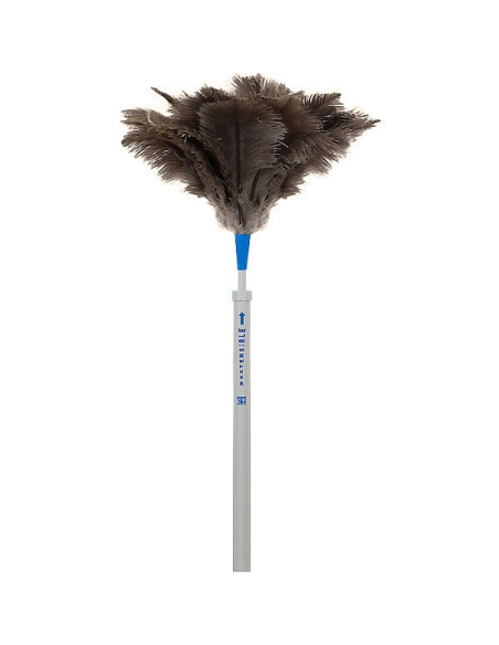 PLUMERO AVESTRUZ 1ª CALIDAD Nº 4-A MANGO EXTENSIBLE