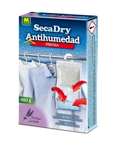 DESHUMIDIFICADOR SECA DRY PERCHA ANTIHUMEDAD...