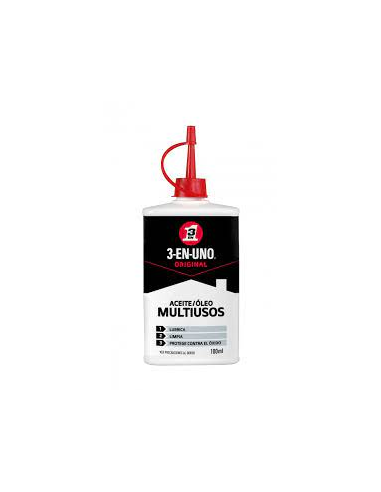 ACEITE LUBRICANTE MULTIUSOS 3 en 1 GOTERO 100 ml