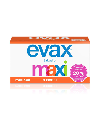 SALVA SLIP EVAX MAXI 40 uds