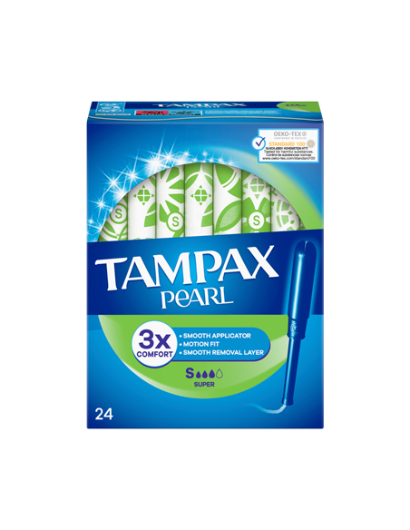 TAMPON TAMPAX PEARL SUPER 24 uds