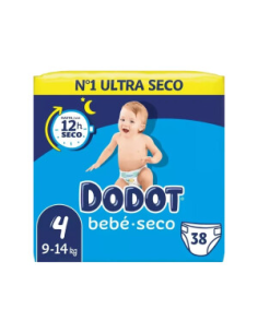 PAÑAL DODOT ETAPAS N-4   0914 kg  38 uds 2