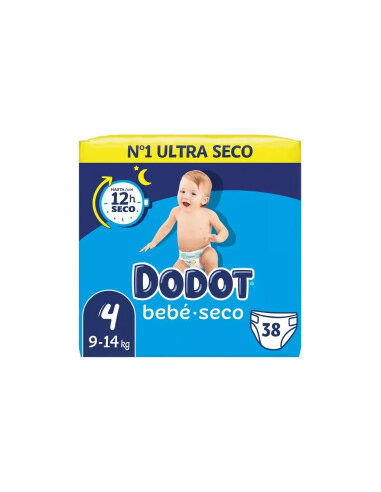 PAÑAL DODOT ETAPAS N-4   0914 kg  38 uds