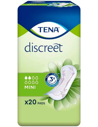 TENA DISCREET MINI ES LA SOLUCIÓN IDEAL PARA...