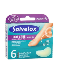 TIRITAS SALVELOX TALONES ESTUCHE 6 uds HIDROCOLOIDE 2