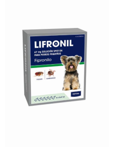 PIPETAS LIFRONIL PERROS PEQUEÑOS 6 x 67 ml