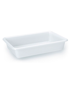 BANDEJA ALIMENTAR. BLANCO  TRANSPARENTE 37x  23