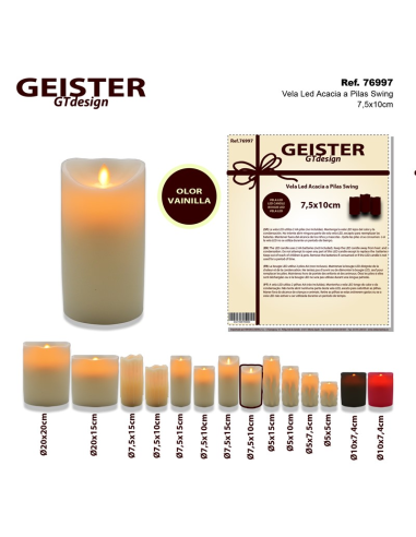 VELON LED GRANDE MOVIMIENTO