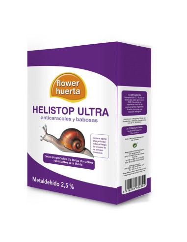 ANTILIMACOS HELISTOP FLOWER PAQUETE  500  grs J. E. D. SEGURIDAD