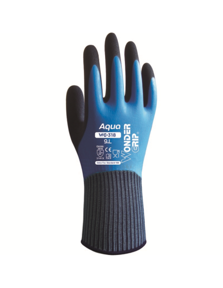 GUANTES WONDER GRIP G318 AQUA T10