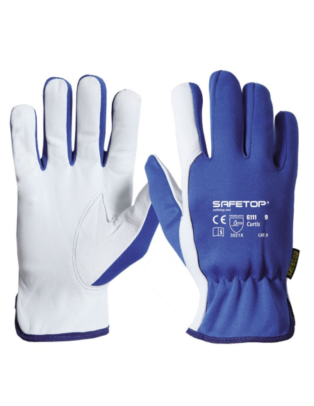 GUANTES SAFE TOP NYLON PIEL 111 TALLA 08