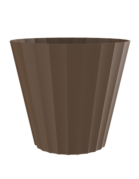 MACETA DORIC 32 cm BRONCE