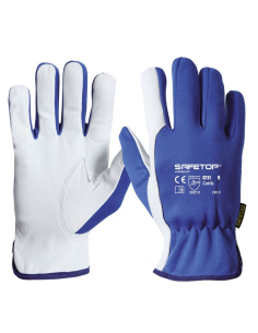 GUANTES SAFE TOP NYLON PIEL 111 TALLA 08 2