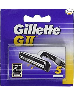 CARGADOR GILLETE G-II BLISTER 5 uds 2