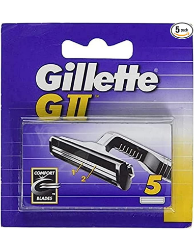 CARGADOR GILLETE G-II BLISTER 5 uds