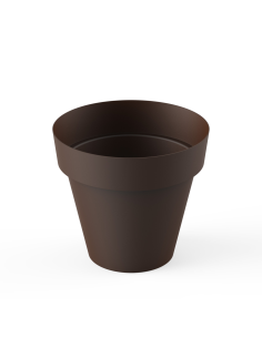 MACETA TES 22 cm BRONCE 2