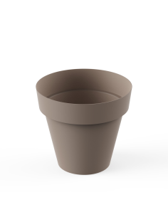 MACETA TES 18 cm TAUPE 2
