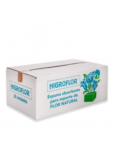 ESPONJA FLOR HIGROFLOR CAJA 20 uds
