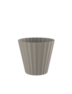 POTE DÓRICO 18 CM. TAUPE 2