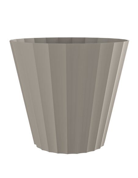 POTE DÓRICO 32 CM. TAUPE