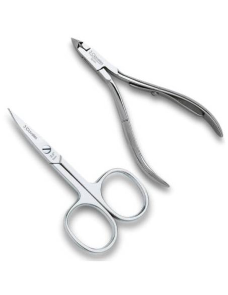 ALICATE MANICURA 3 CLAVELES UÑAS 14 cm REF. 12137