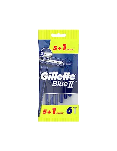 MAQUINILLA AFEITAR BLUE-II BLISTER 51 DESECHABLE