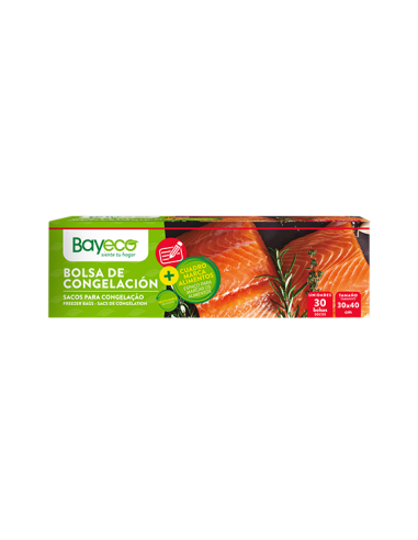 SACO DE CONGELAMENTO BAYECO 30X40 PQT. 30