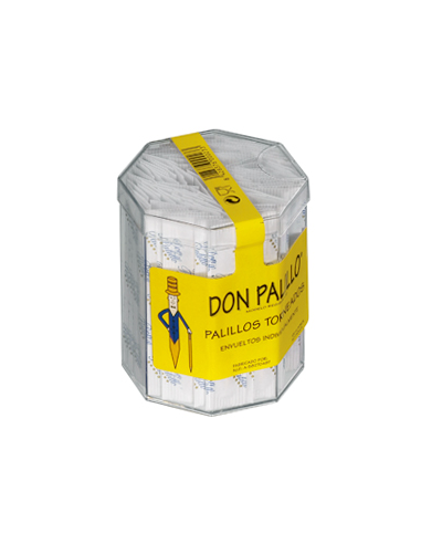 PALILLO REDONDO CON FUNDA BOTE OCTOGONAL 100...