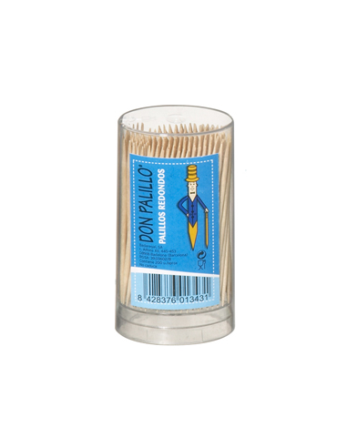 PALILLO REDONDO OVAL 200 uds Expositor 25