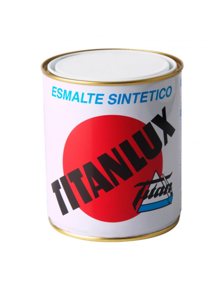 TITANLUX ESMALTE SINTETICO BRILLANTE 750 ml   0536 AZUL ANCLA
